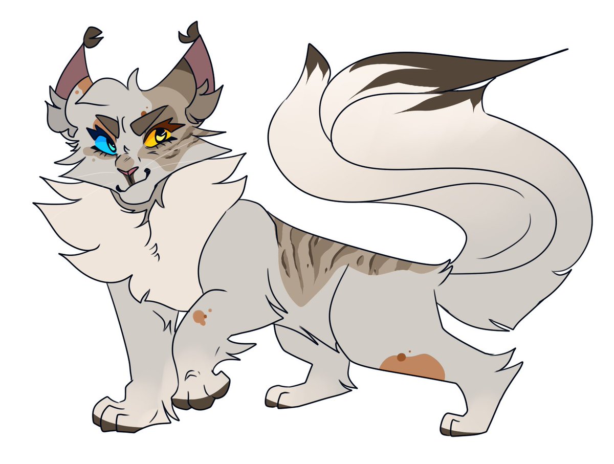 JunetheLoser's tweet photo. bristlefrost has one brain cell and i respect her for that #warriorcats https://t.co/xlyn6oBZho