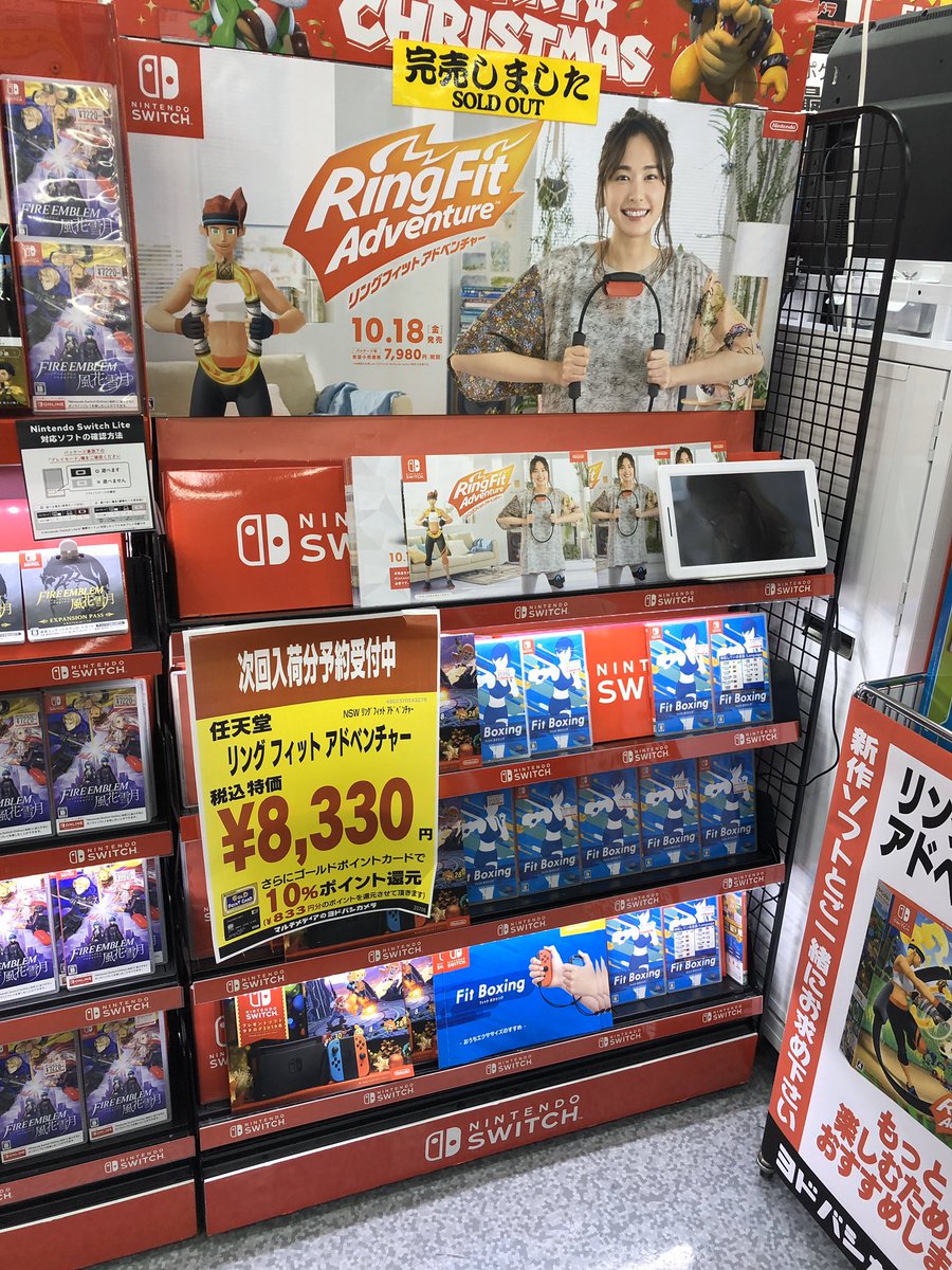 switch ring fit bic camera