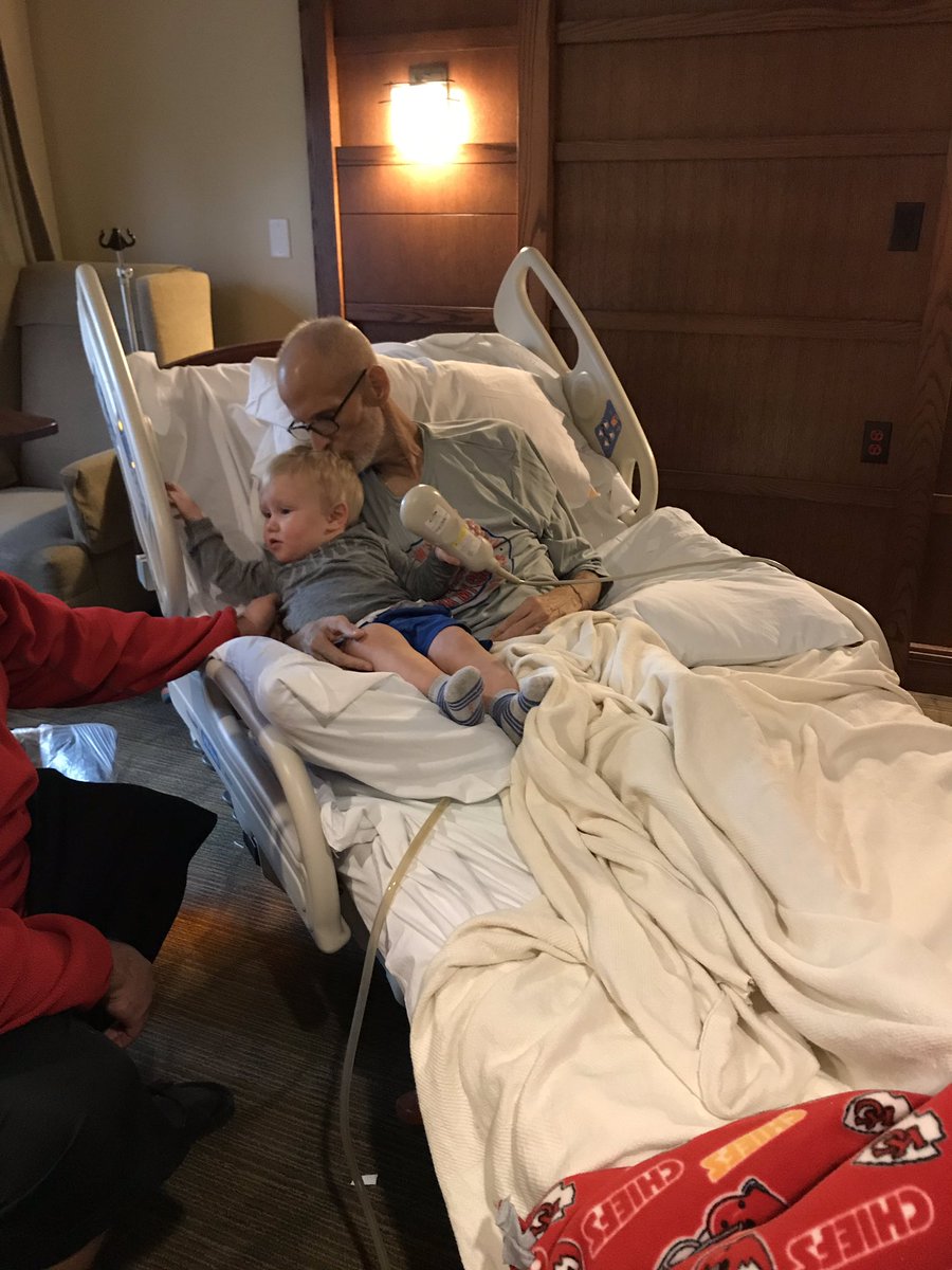 ashmark10's tweet photo. Thankful that you fought so hard for over 5 years so that you were not only able to meet your grandson but also become his favorite person. I already miss you but it gives me so much comfort knowing you are no longer in pain. I love you 💜 https://t.co/W77m11eTLG