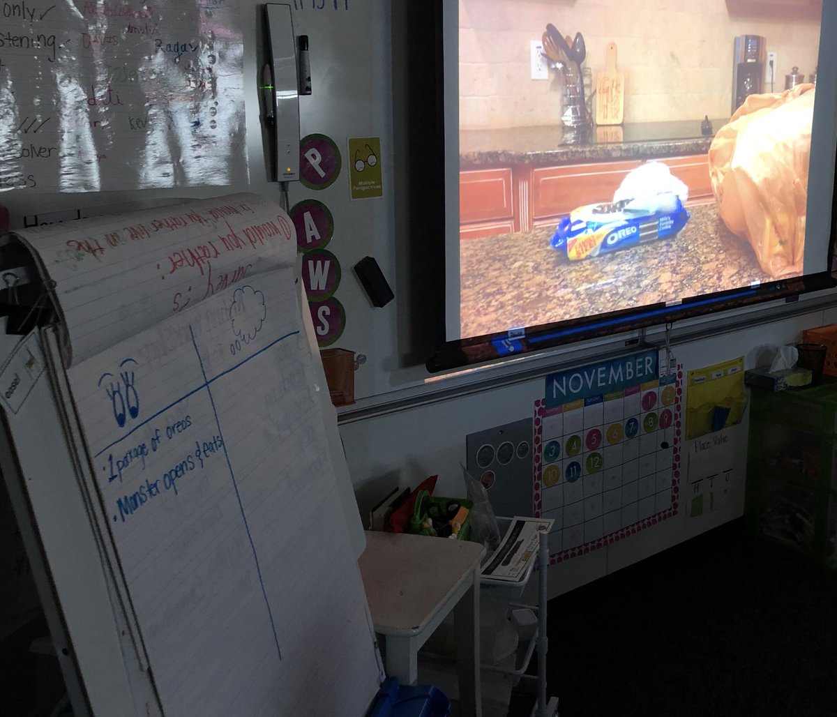 MsJRRISD's tweet photo. The progression of 3-Act Math! This 🍪 monster task encouraged mathematicians to ask questions and apply their understanding of addition/subtraction processes #Engaged #MsJs2nd #RRISD2 https://t.co/8Z67wAeJWt