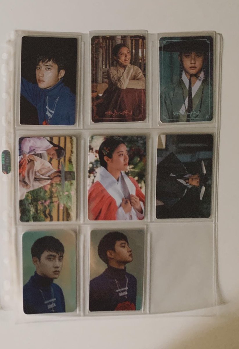 Exo Tempo Binder 13 Do Nam Ji Hyun 100 Days My Prince Ost 9 Set 2 Photocards 100 Days My Prince Photobook 12 Set 3 Photocards Tempo Holografic