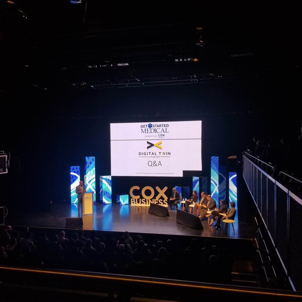 KaylahRoxOut's tweet photo. Super cool seeing all of these medical startups pitch their companies at Innovate South! @coxbusiness #GeauxGetStarted https://t.co/6qDvnjYrDy