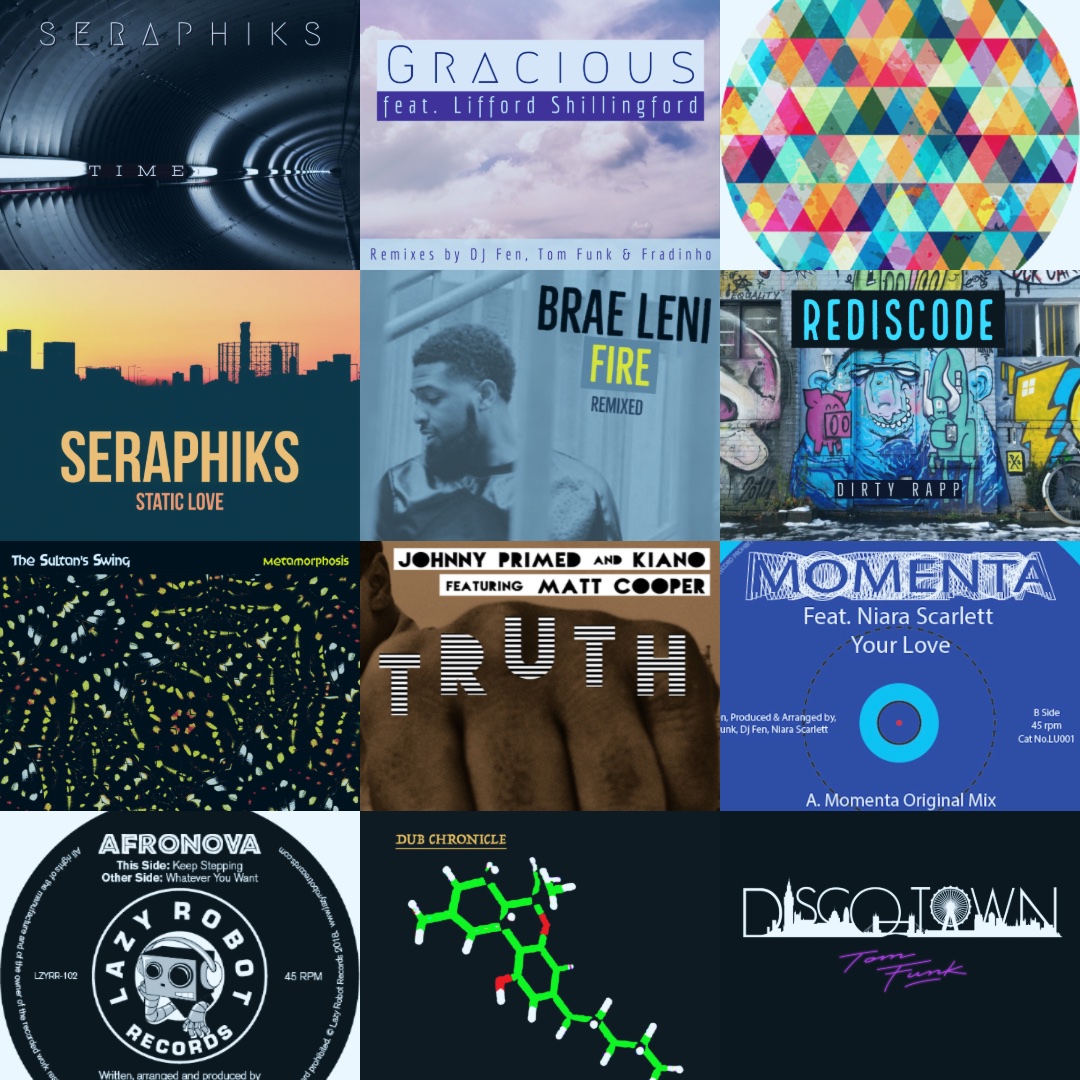 djtomfunk's tweet photo. As @lazyrobotrecs approaches it's 3rd birthday, we thank everybody involved with our musical endeavours, in one way or another. It's been a great journey!
@djfen1 #BraeLeni @djruif @RichardMusic45 #MomentaMusic @NiaraScarlett #JP @Seraphiks @Liffordshilling #YourLove #StaticLove https://t.co/ukzQUj1quI
