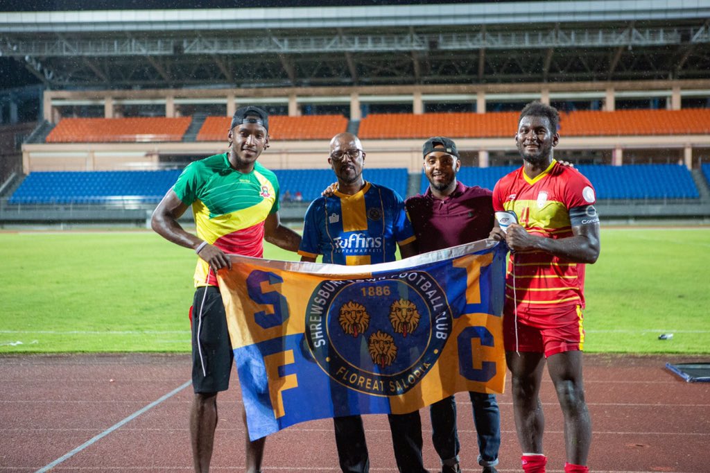 Aaron Pierre (@aaronpierre6) on Twitter photo And just like that we’ve made history !! 🇬🇩🇬🇩🇬🇩gold cup 🏆 here we come!!💙🙌🏾🙌🏾 <a href="/BecklesOmar/">Omar Beckles</a> And just like that we’ve made history !! 🇬🇩🇬🇩🇬🇩gold cup 🏆 here we come!!💙🙌🏾🙌🏾 <a href="/BecklesOmar/">Omar Beckles</a>