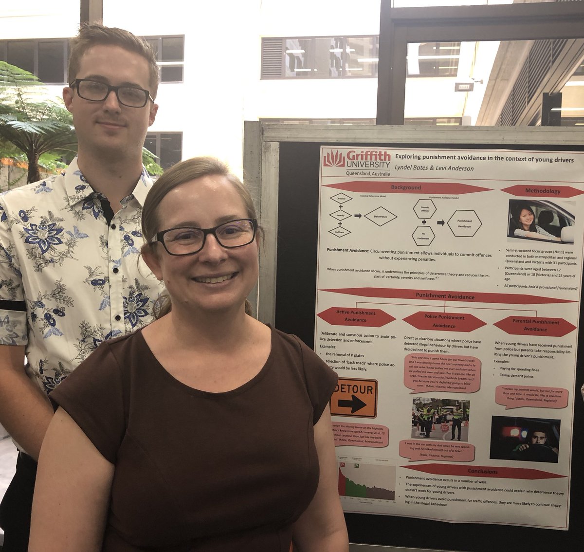 Wonderful opportunity to discuss research findings with transport professionals today. <a href="/GriffCrimInst/">Griffith Criminology Institute</a> <a href="/LeviAndersonCCJ/">Levi Anderson</a>