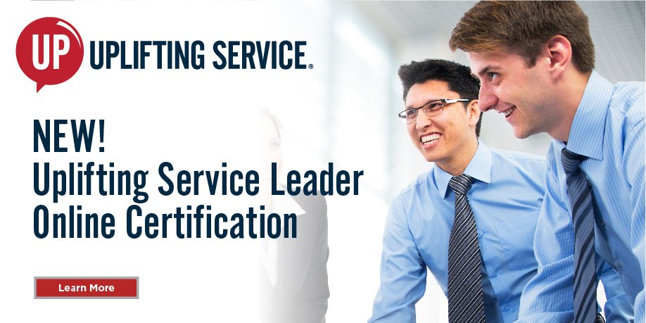 Do you have team members with have a passion for delivering unbelievable experiences to your customers? 
Could they lead others to demonstrate such passion for service – given the right set of tools?
Welcome to our new Uplifting Service Platform. bit.ly/2QlZgqI