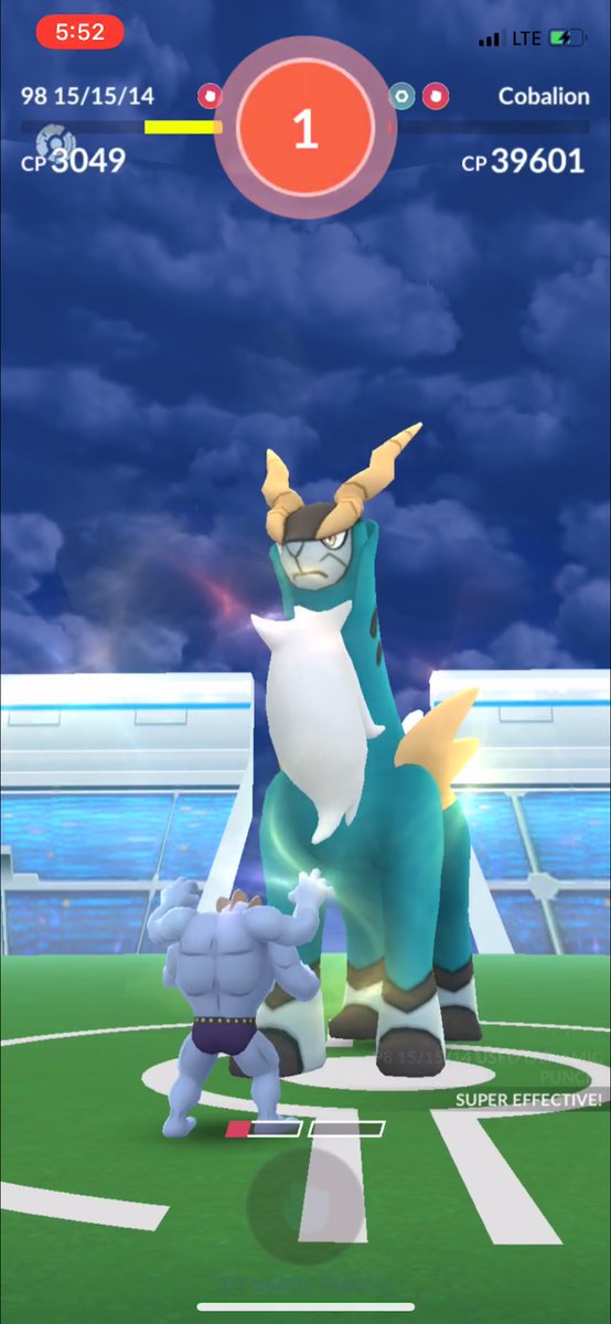 Matteja330's tweet photo. Spent 3 hours tonight trying to Duo Cobalion in Cloudy with @Shagnuss and legit thought we got it on the first attempt... but game says otherwise. Our closest attempts... @PokemonGoApp #PokemonGo #PogoRaids #antiphantom2020 https://t.co/R1TkjDS4k7
