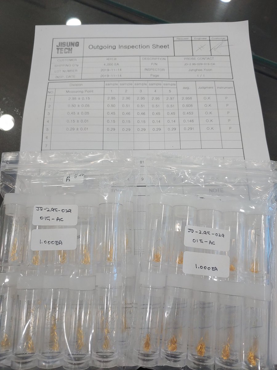 JST_jisungtech's tweet image. Test socket용
#pogo_pin #pogopin #testsocket #socket_pin #포고핀 #프로브핀 #지성테크
#테스트소켓