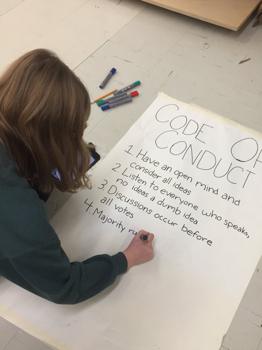 Election night! <a href="/JAManitoba/">JAManitoba</a> company program participants are vying to be on the executive with campaign speeches and secret ballot votes; we’re also building our #codeofconduct to help steer the <a href="/nmcLRSD/">Nelson McIntyre</a> team for the year 🙌 #FutureLeaders