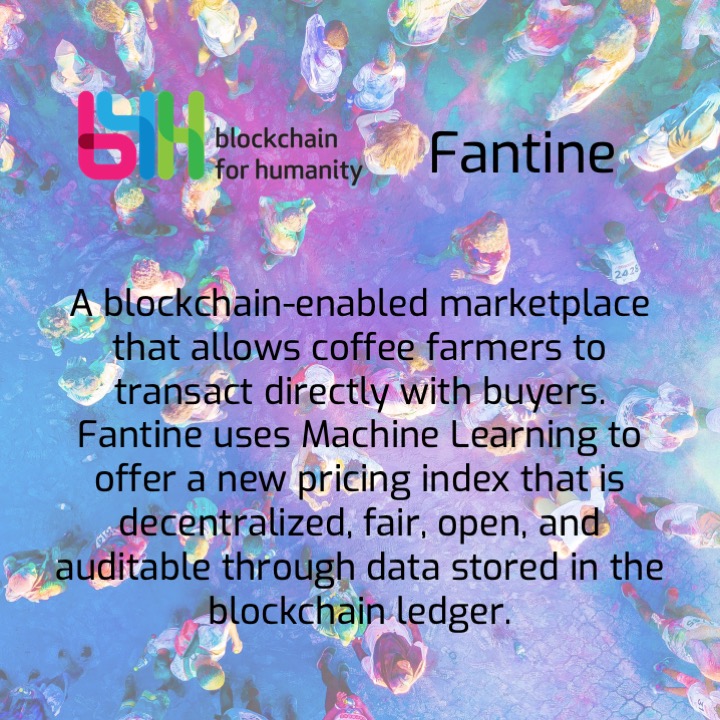 b4_humanity's tweet photo. Meet the #b4H applicant @FantineTech working on fair supply chains for coffee farmers https://t.co/tvE5j3PARD