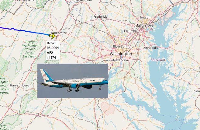 EightOneECHO's tweet image. AF2 now in descent for Joint Base Andrews #KADW...