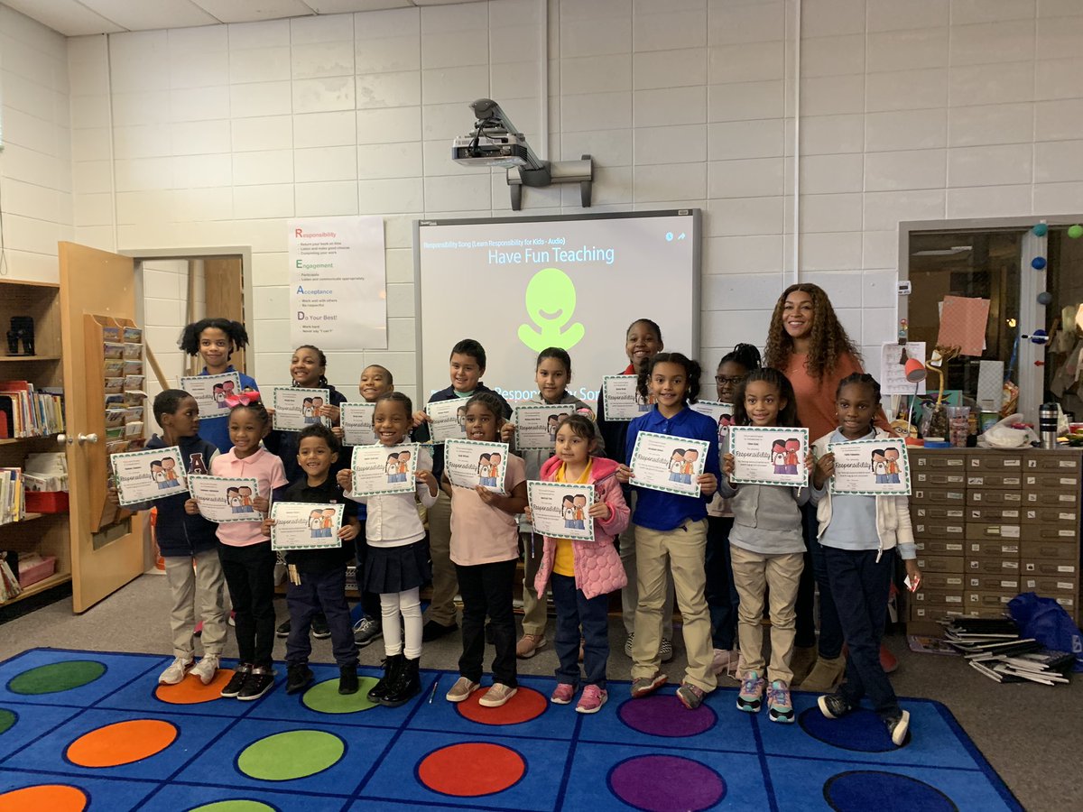 Character and cupcakes! Responsibility is what these students show!