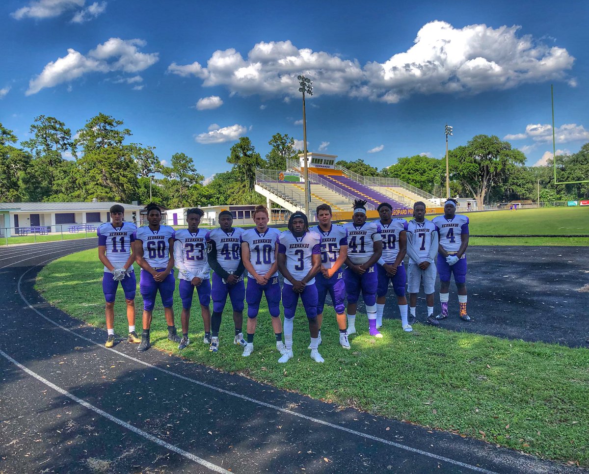 HernLeopardFB's tweet photo. Congratulations to @HernLeopardFB seniors Jacob Batten, Broc Valdez, Shavaris McNair, Austin McCombs, Qwenton Coney, &amp; Cordell Warthen on being selected to play in the 2019 North Florida All-Star Game. @northflaallstar @JoshFHSF @ridaught @ByCoreyDavis @mpallman @FlaHSFootball https://t.co/toyf4cS8PI