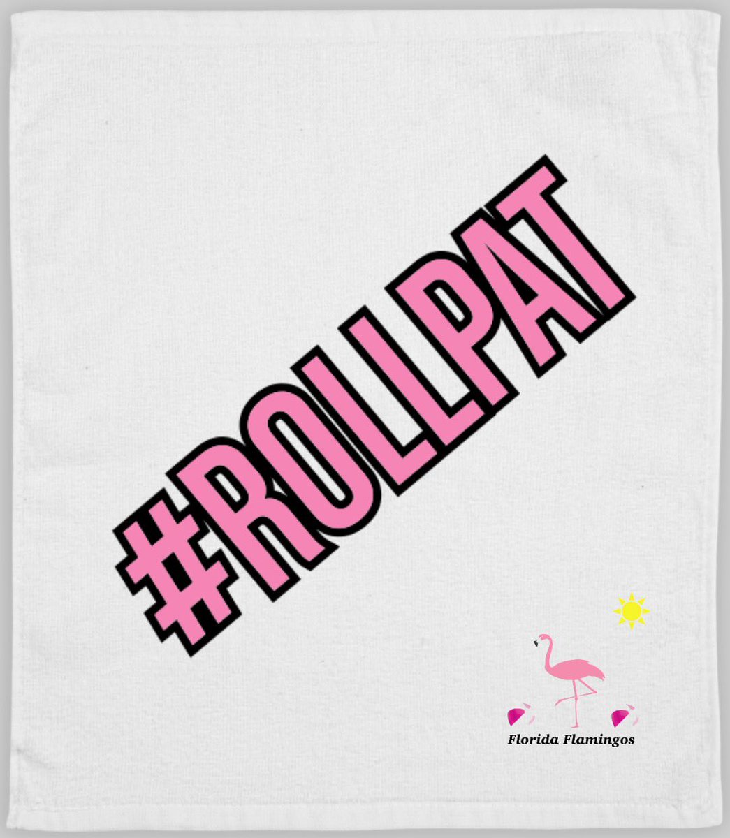 FloridaFlaming1's tweet photo. PROMOTION SUNDAY: 

Due to delivery issues last week, this upcoming Sunday will be our Promotion Sunday. Every fan that enters the gate will receive a #RollPat rally towel. 

Gates open at 1130AM EST for a 1PM kickoff. The Flamingos look to extend their win streak to 5 games 🔥 https://t.co/jLj4Shdd7w