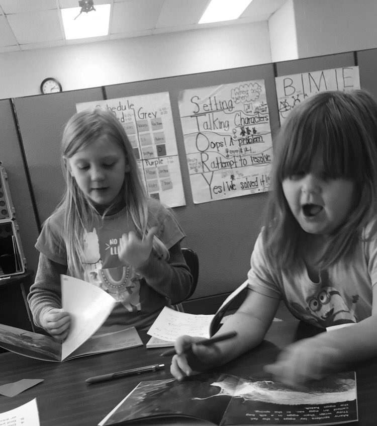 Heather53443278's tweet photo. LOVE watching HABITS OF DISCUSSION take place in my room. These cuties used GLOSSARY words from a NF text to: ASK questions, COLLABORATE, ANSWER the questions, use TEXT EVIDENCE to  prove it! Lastly, EXPLAIN their thinking in their own words #ACSMAKINGADIFFERENCE 👩‍🏫 https://t.co/CrJnPmHJf3