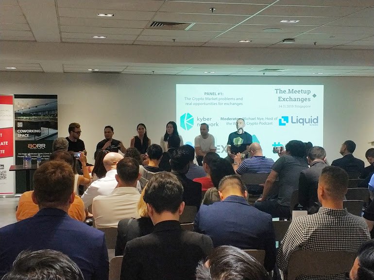 Wow, what a great discussions we had at The Meetup Exchanges on 14th of Nov. We appreciate our speakers, panelists and partners <a href="/remme_io/">7,777</a> <a href="/c0insbit/">Coinsbit</a> <a href="/blaize_tech/">Blaize</a>  
<a href="/geo_protocol/">GEO Protocol</a> - to support and be with us! See you next time in Amsterdam at The Conference Exchange in March 2020!