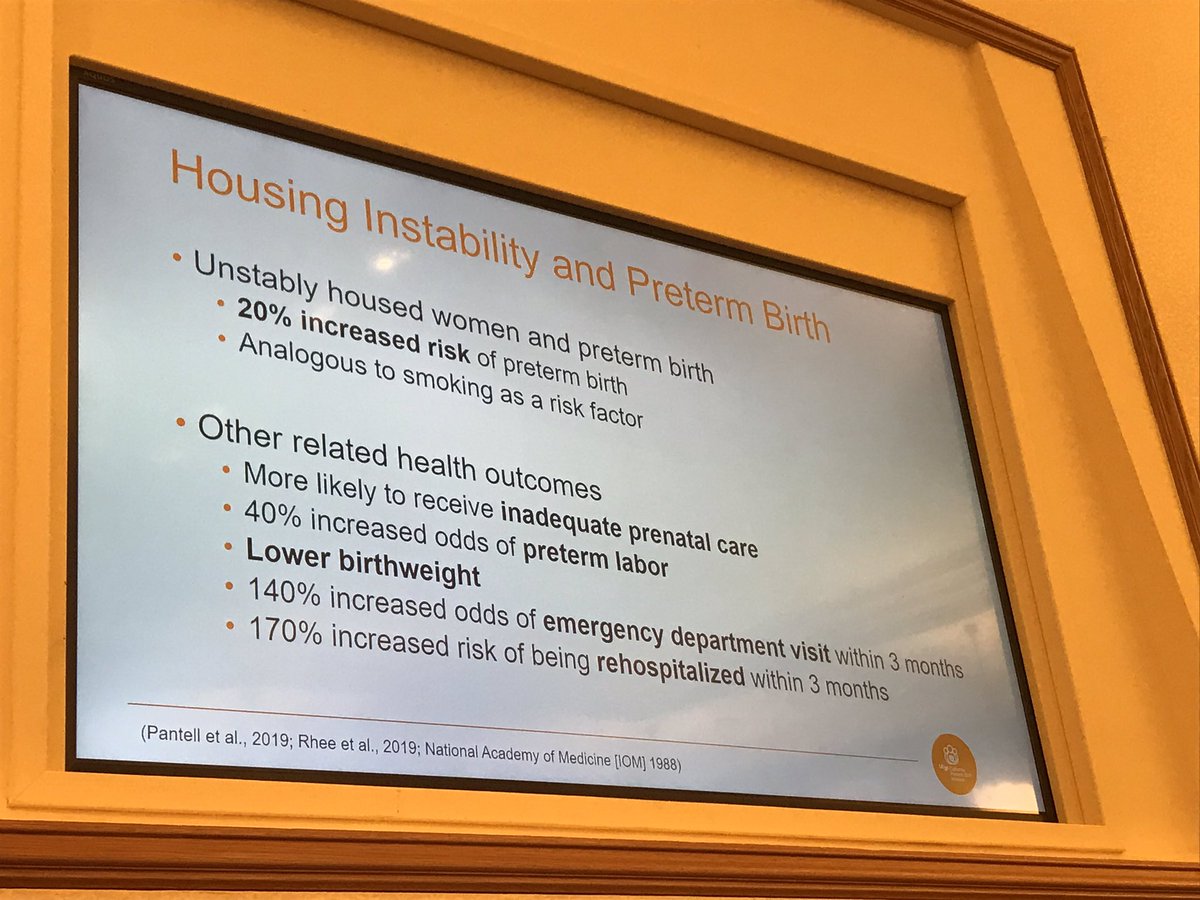 UCSFPTBI's tweet photo. People who experience unstable housing have a 20% increased risk of preterm birth. This is AFTER controlling for most risk factors. This is the same as the increased risk from smoking for PTB. #ucsfptbi @MatthewPantell #HousingCrisis https://t.co/fgBN02p9dZ