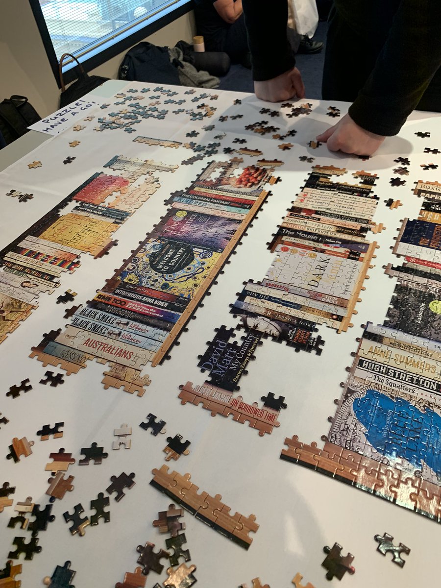 GabzzC's tweet image. Puzzling it up at #LibTech19 🧩