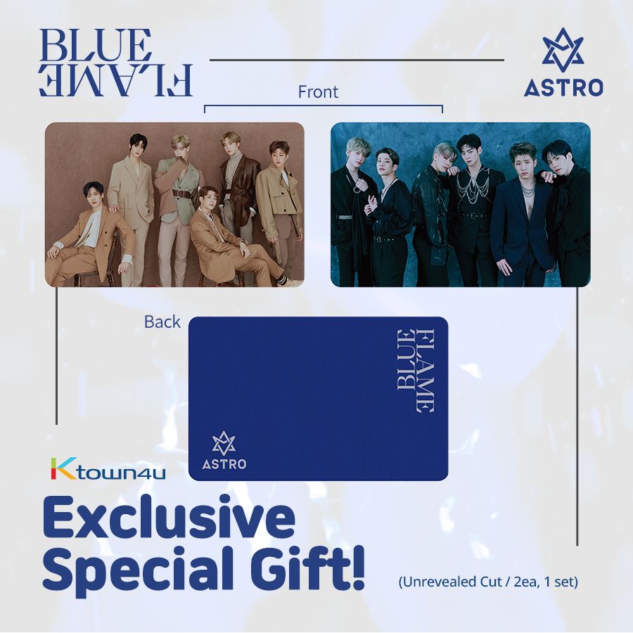 ktown4u's tweet photo. #ASTRO 6th Mini Album [#BLUE_FLAME] #Ktown4u Exclusive Benefit #PhotocardSet !💝
https://t.co/kQjgunwvMf https://t.co/SwLF3sM823