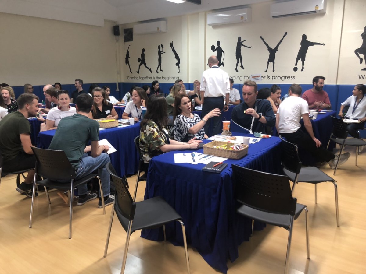 StAndrews_DUS's tweet photo. Great to be hosting @WhiteRoseMaths training at Dusit and welcoming primary teachers from our three sister campuses. Looking forward to an informative two days!
#HowDusitDoesIt @standrewsgv @StAndrewsSAT @StAndrews_107 @CognitaSchools https://t.co/PGu6sGh7Bz