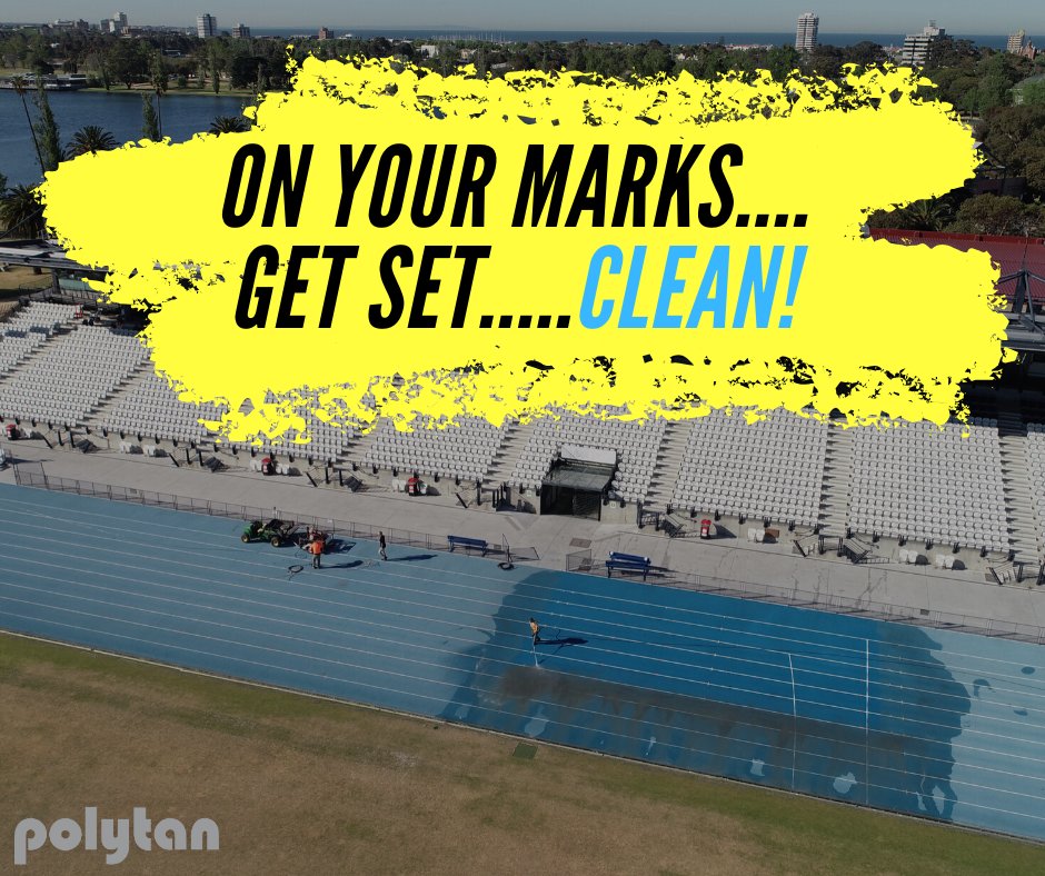 Can you see the dirt?

The build up of dirt and debris can change the colour and characteristics of your athletics track.

Call us on 1800 663 812 to talk about giving your athletics track the pressure clean it deserves!

For more bit.ly/2Oh6wBs

#sportssurfacescleaning