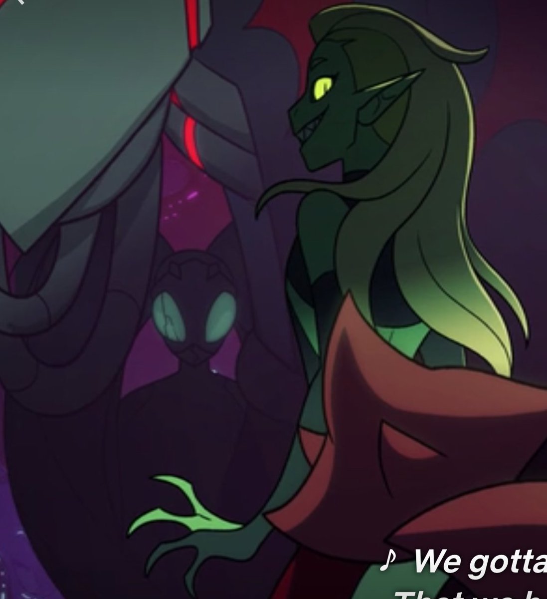 OH I FOUND ENTRAPTA IN THE INTRO THAT'S GOTTA BE HER????