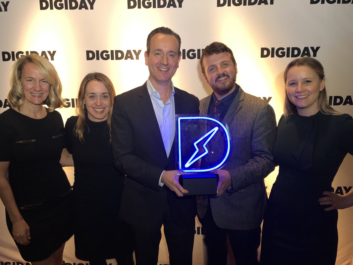 ⁦@wpengine⁩ brings home the 2019 Best Content Management Platform award from Digiday annual gala in NYC! #digidayawards