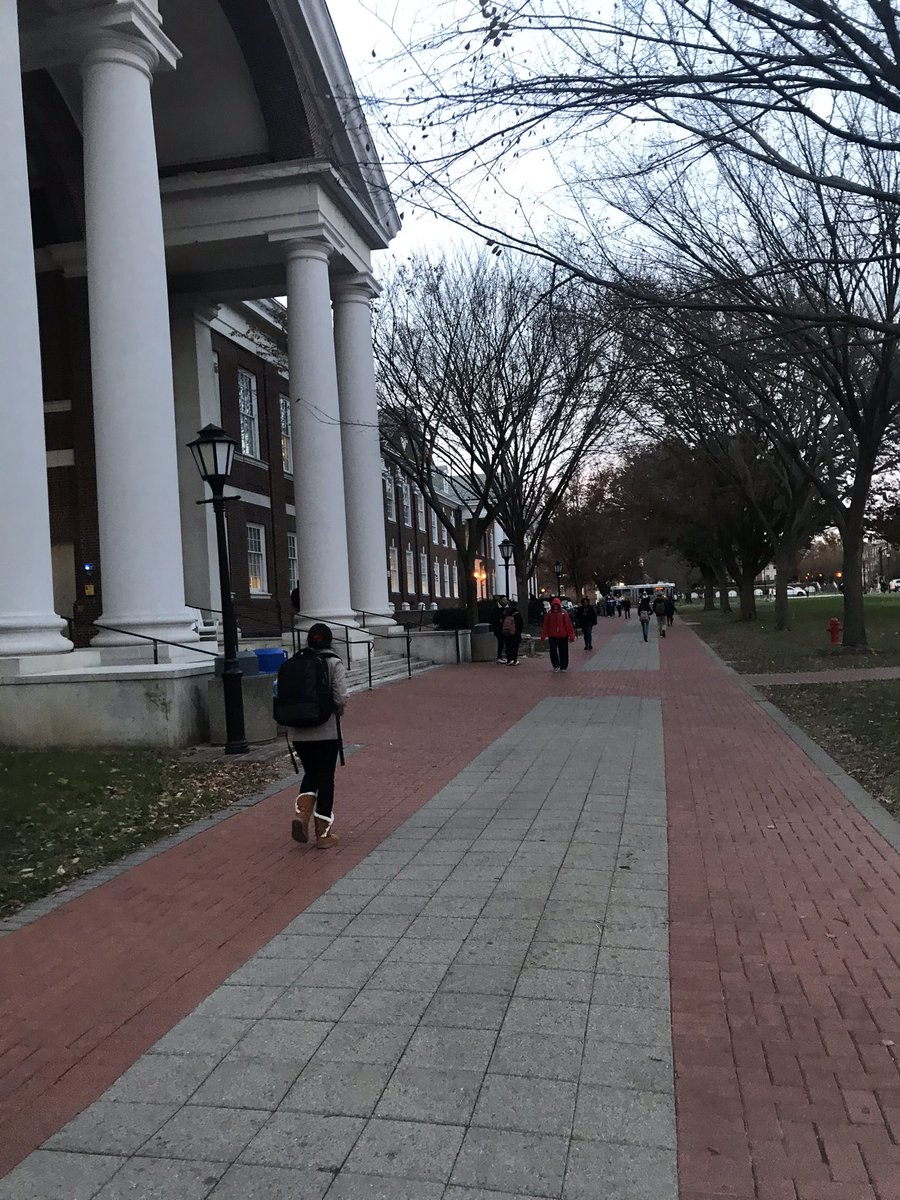 Took this today before my last class in Gore! Looking forward to Thanksgiving break!