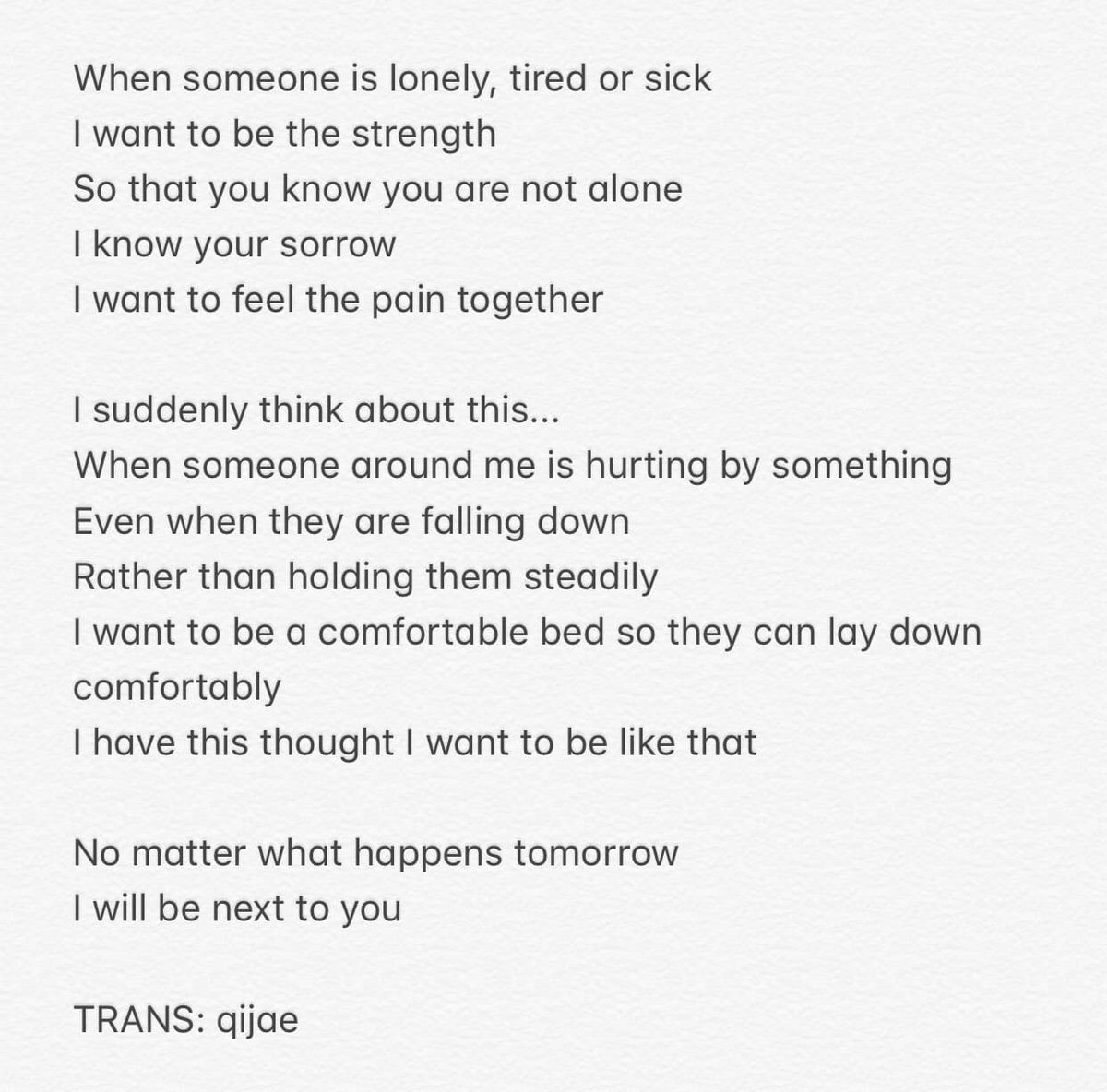 Also, I just found this translation of an old letter Wonho had posted in the fancafe and my heart . . . . .   #ThisTimeForWonho #몬베베가_너의자리를_지키겠다