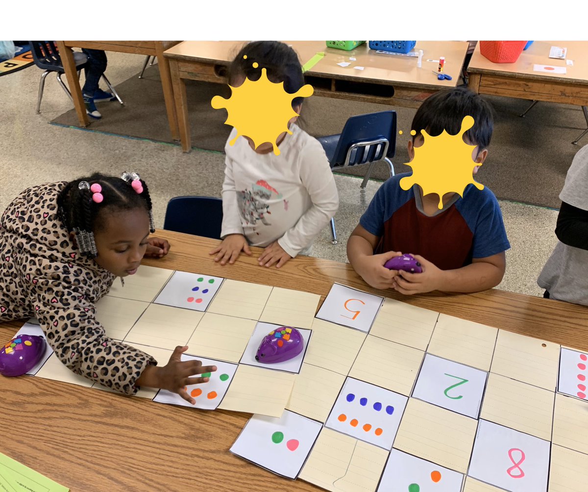 jasmine_eman's tweet image. Possibilities are unlimited when you have learning partners that understand the why. Kindergarten coded their way through number & part-whole recognition! #DeeperLearning #CodeAndGo #HLP #ESInnovate
