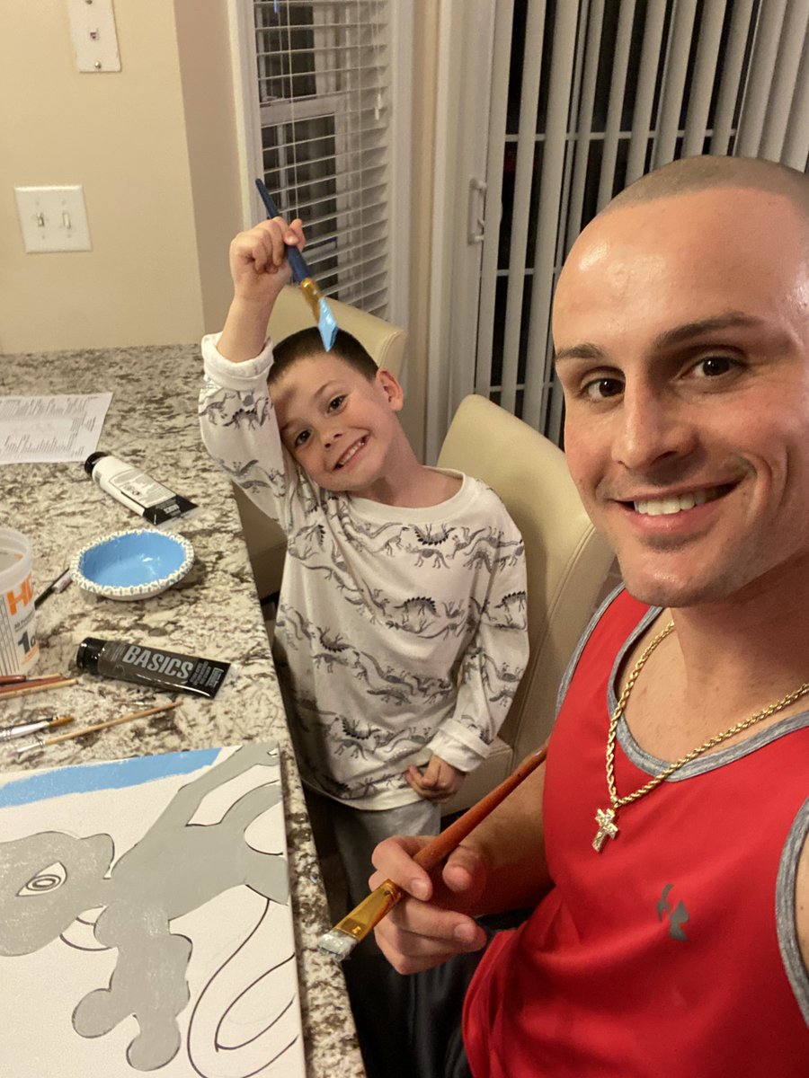MikeFritzArt's tweet photo. My boy wanted Mew Two tonight. He’s only 5 and is doing the majority of all coloring on these! I do a quick outline and guide hin through the rest. Lotta fun! #mikefritzart #kidpainting #polermon #anime #animeart #pilachu #mewtwo https://t.co/cBCqATJrmw