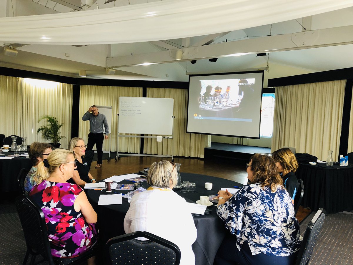 DRTourismAU's tweet photo. A big thank you to the wonderful @VisitMackay operators that attended this morningโs Beginners Trade Workshop!
This initiative was made possible through the ongoing efforts of @TheQTIC , the @QldGov and @MackayTourism ๐๐
#meetmackayregion #qtic #drtourism https://t.co/PrJqa2FQyk