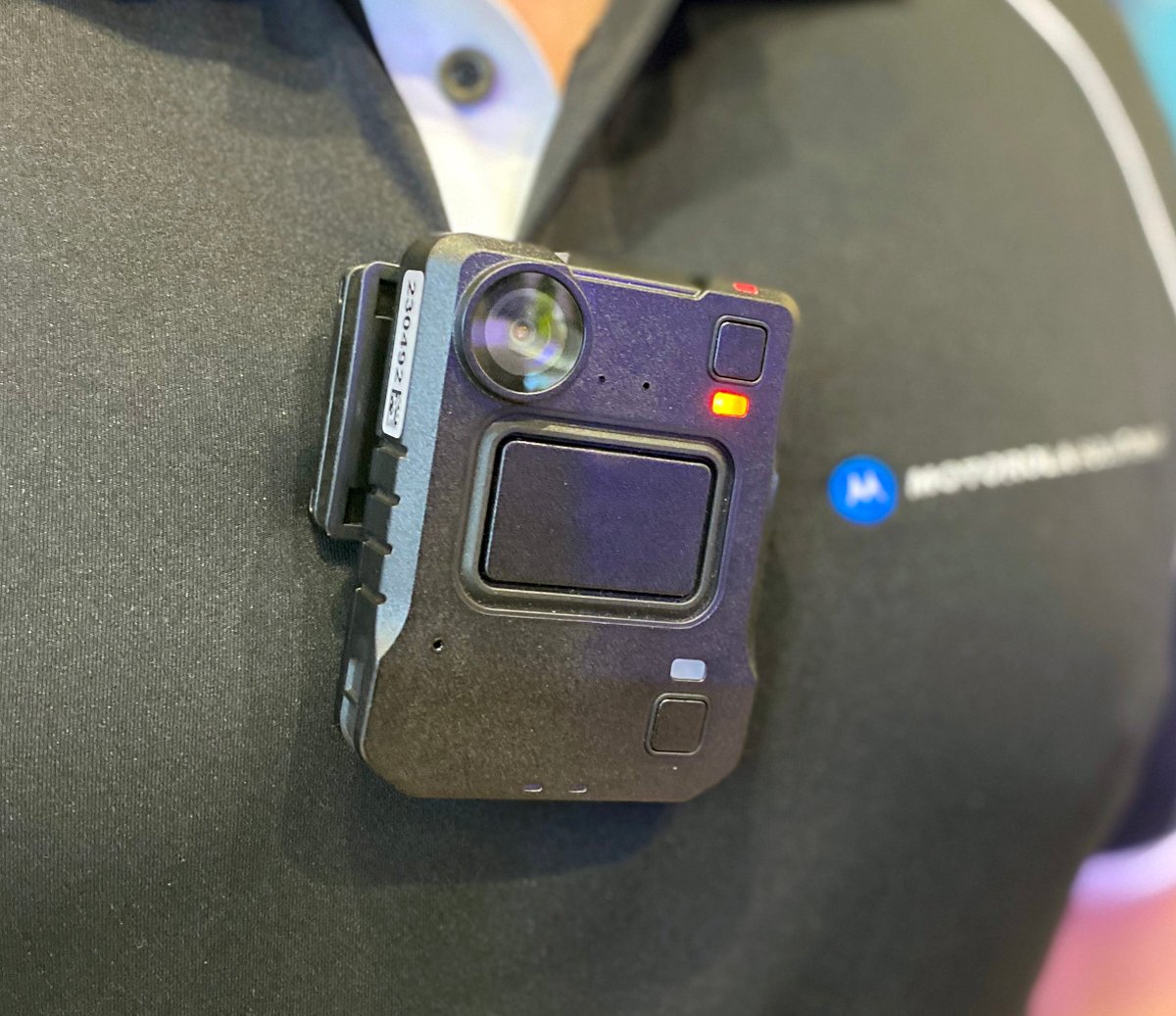 MotoSolutions's tweet photo. At @MCTSeries' #MCTA and #AfricaCom, #MotorolaSolutions presented its video security solutions including body-worn video cameras, secure digital evidence management software and an #AI-powered video platform. Discover our latest #PublicSafety technology: https://t.co/toqnF4Nliz https://t.co/Mgvujx8lTL