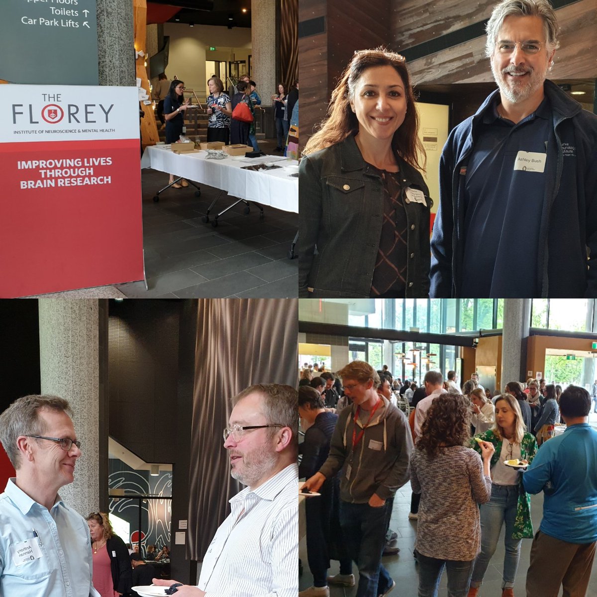 TheFlorey's tweet photo. TBT Huntington's Disease Research Day held at @TheFlorey yesterday. It is when great minds of research, clinical insight and patient experience all come together that we can truely make a difference. #allinthistogether @UniMelbMDHS @NWMentalHealth @MonashUni @Bio21Institute #HRGV https://t.co/9uozDTPNTY