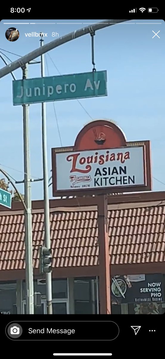 adam22's tweet image. When I lived in Long Beach I used to go to the Popeyes on Junipero all the time. A couple years later they changed it to “Louisiana Fried Chicken” and kept everything pretty much the same. They have now changed it to LOUISIANA ASIAN KITCHEN. there is no Louisiana in Asia. WTF.
