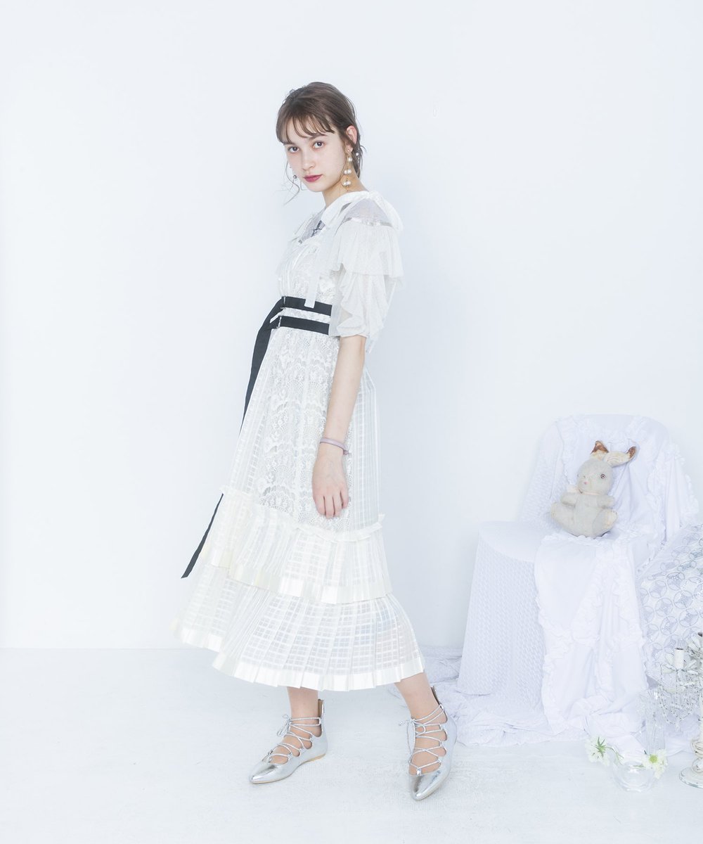 rurumu: 2020SS mix motif knit スカート 縷縷夢兎 News | rurumu: