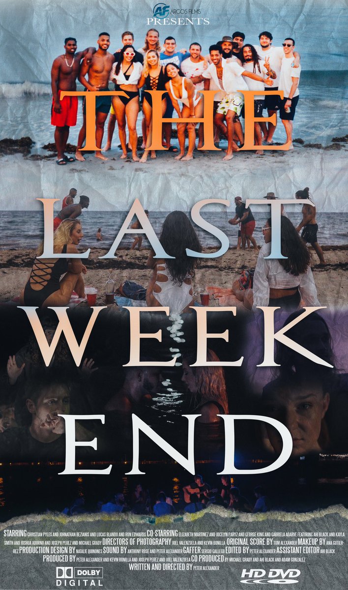 Argos_Films's tweet photo. Been working very hard on “The Last Weekend”. Excited to release the trailer coming on Black Friday! Stay tuned for more updates on the film! https://t.co/8UH2zsFy1g