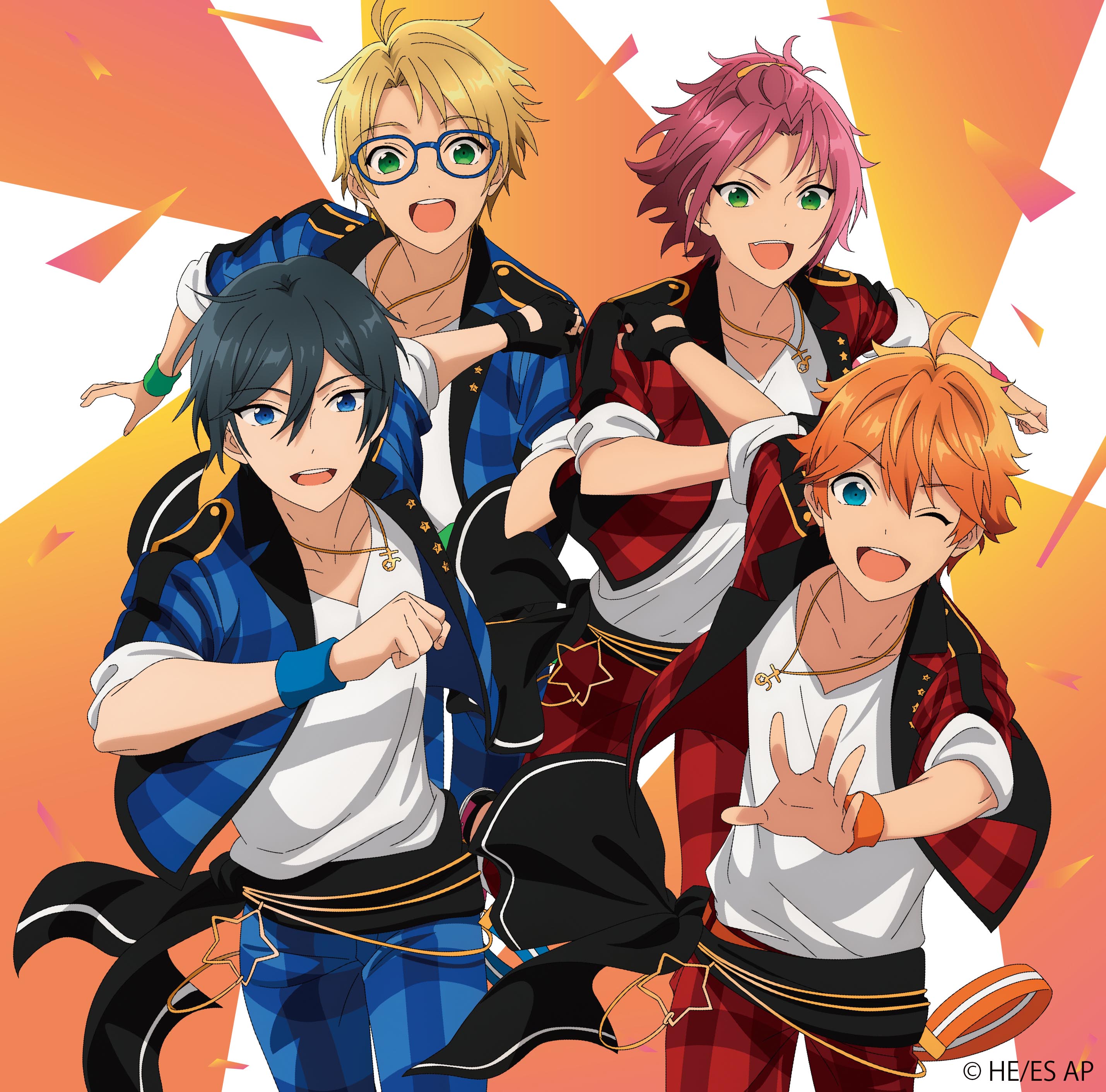 公式 アニメ あんさんぶるスターズ Road To Show Cd情報 12 11 水 発売の第2クールop主題歌 キセキ のジャケットを公開 歌うのは Trickstarとedenの2組 それぞれのバージョンを収録 ジャケットはtrickstar バックインレイには