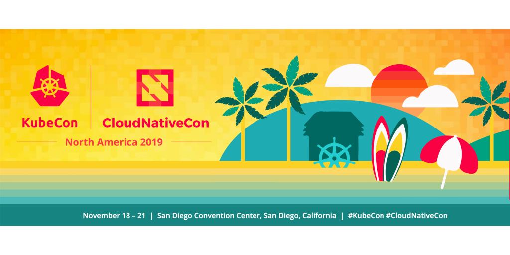 KubeCon / CloudNativeCon North American 2019 graphic.