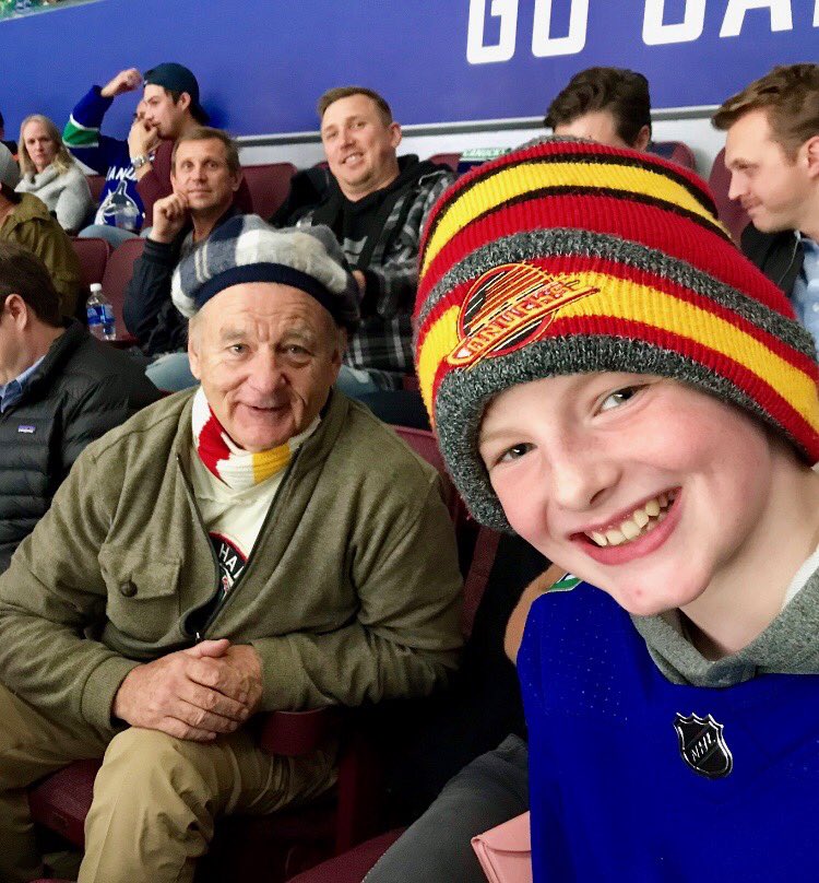 “Buddies for life, I’d say”. #billmurray #caddyshack #thelittlesisterisjelly #soisthemom #thanksfortheticketsmgcollision