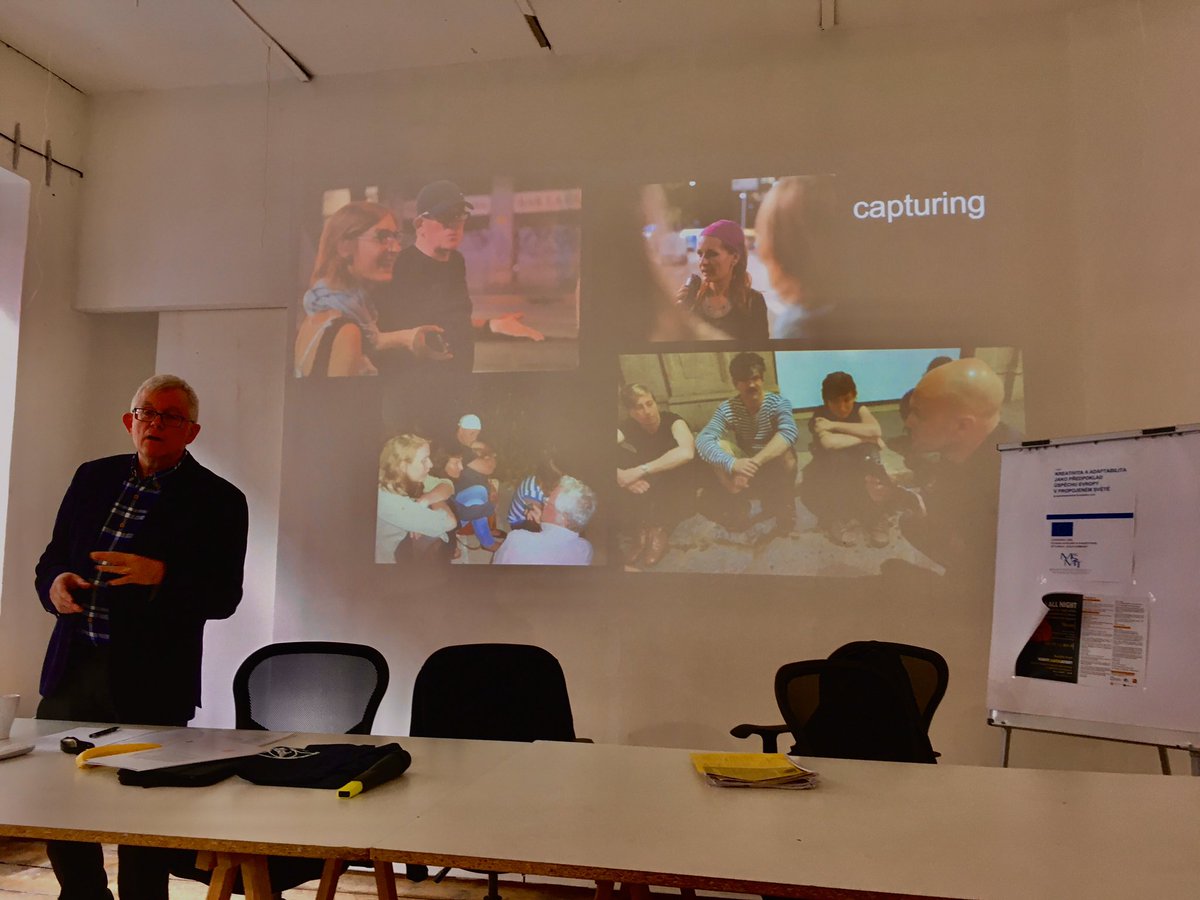 anightworkshop's tweet photo. Great .gif @anightworkshop is the place for #workingallnight thank you @thesismum #tweetword @tweetsfromdrjc and the genesis starts @nightlaboratory with founder Prof Dr Ger Duijzings who makes a great introduction to #2012 #nights of #nightwork  and #nightshifters https://t.co/xsNUezQty6