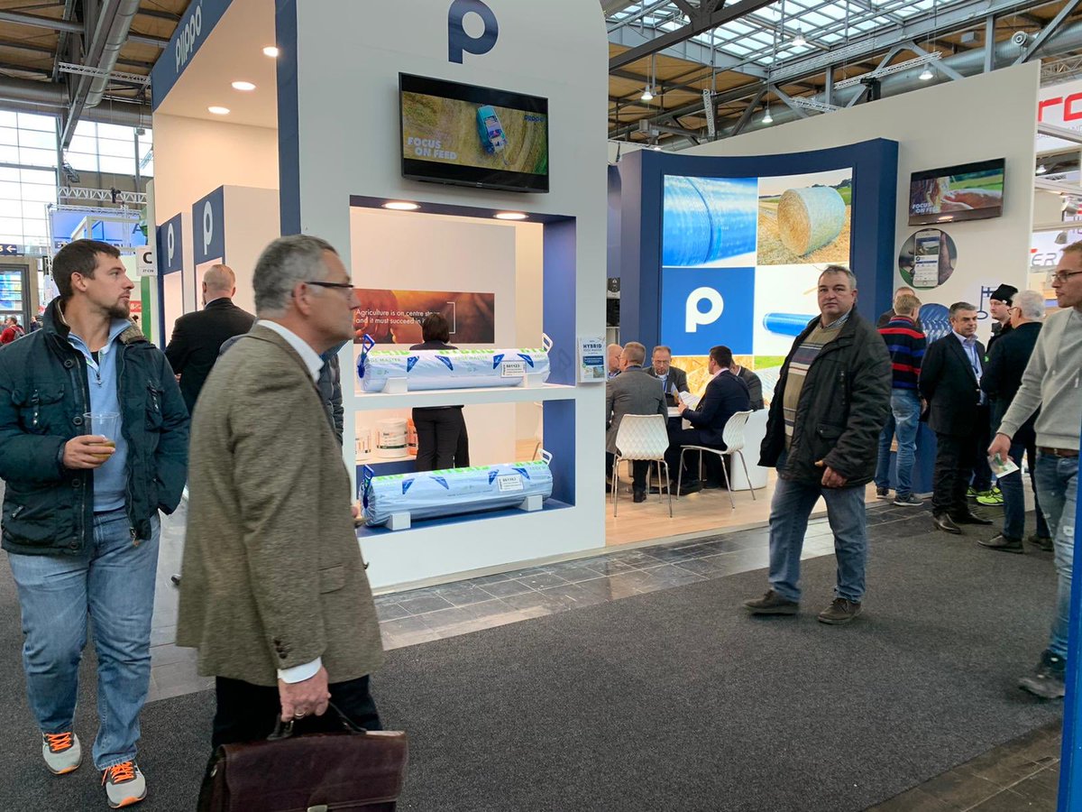 jukkakeisanen's tweet photo. #piippo net wraps and baler twines are making a difference what farmers need today!

Our Piippo-team have hands full of work at #agritechnica19 in Hannover. Networking, meetings, discussions with farmers...

Still 2 days to go🇫🇮 👍 #comeandmeet #focusonfeed https://t.co/C8ZKgCoa37