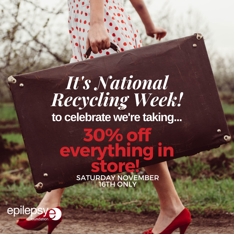 epilepsy_fdn's tweet photo. Planet Ark's Buy It Back Day is this Saturday!
We've got 30% off EVERYTHING in store this Saturday only. Purchase pre-loved from an Epilepsy Foundation op shop and reduce your impact on the environment!

#buyitback
#nationalrecyclingweek
#efgoodies https://t.co/c54aEsKf1E