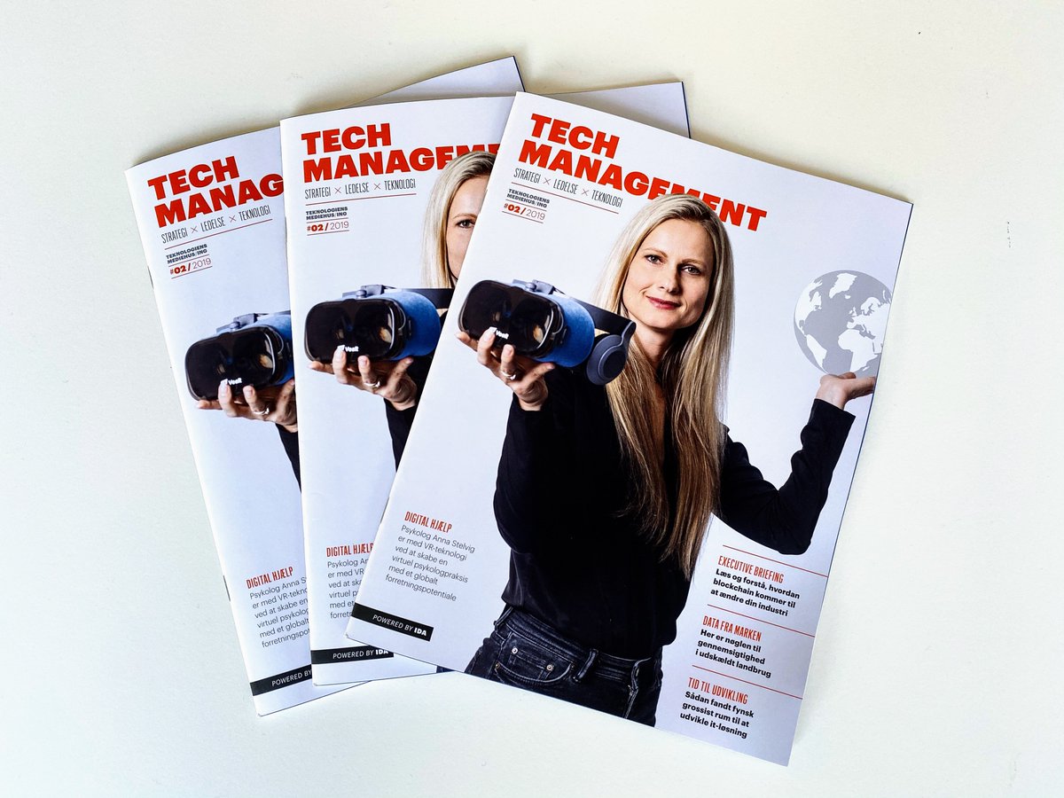 arostgaard's tweet photo. Nyt magasin fra Tech Management ude nu. Vi skærer igennem hypen og ser på teknologien #blockchain. Mød også ildsjæle, der digitalt transformerer #dkbiz. Tilmeld dig nyhedsbrevet og få adgang til magasinet #digidk #ledelse #dkmedier https://t.co/Gt938vr7Wm https://t.co/ow0ZMTUMde
