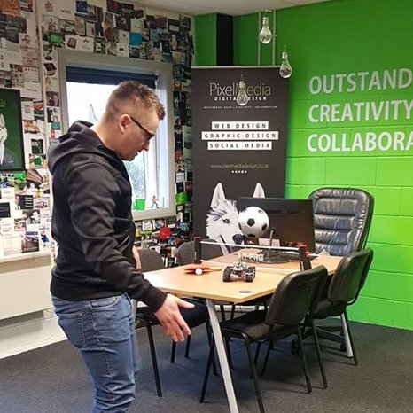 It's kick up Friday in the office today! ⚽️

Graham reckons he can do 10 of them!