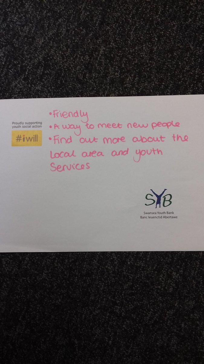bank_youth's tweet photo. We asked some of our amazing #youthbankers what volunteering with us meant to them for #IWillWeek2019 #wythnosbyddaf2019 @iwill_campaign @VolWales @VolSwansea https://t.co/daPFomHVnN