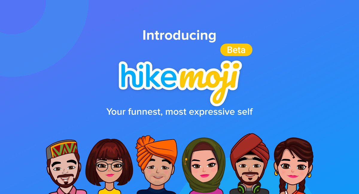 1/ Today, we're excited to introduce HikeMoji - Your funnest, most expressive self. Yes, Avatars! 🤩