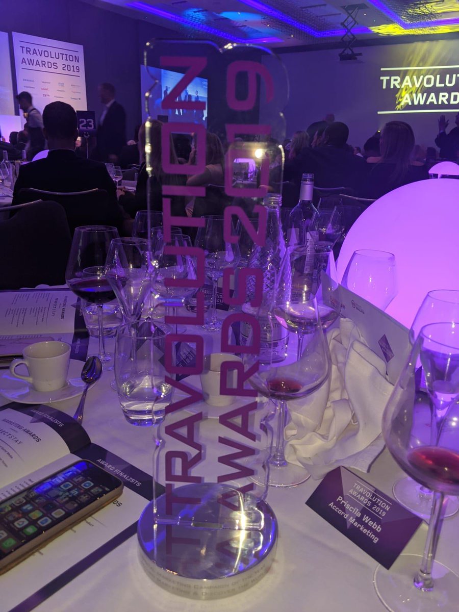 What a way to kickstart our Friday feeling! We're excited to announce that, last night, we were awarded 'Digital Campaign of the Year' at the <a href="/travolution/">Travolution</a> Awards 2019, alongside our client <a href="/DTW_Holidays/">Discover the World</a>!
Well done team! 🏆✈️

#brilliantlyjoinedup #awardwinners #TravoAwards