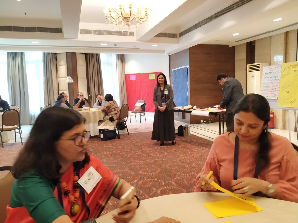 rajkumar74's tweet photo. @ArchanaPingle @ArvindMurwaha starting of the session on strategies for collaborative work culture @IAFIndiaOrg 6th India Conference #IAFIndia19 https://t.co/NYbvR19THH