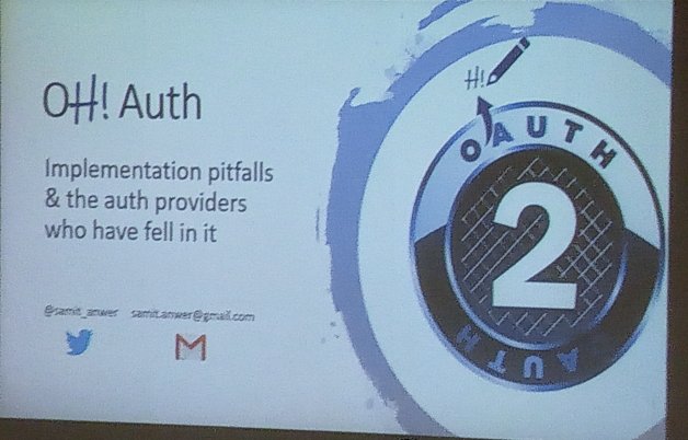 vaneay's tweet image. #GreHack prochaine conférence #oauth2
10h45 
grehack.fr